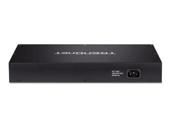 Trendnet TPE-3012LS, Hallittu, Gigabit Ethernet (10/100/1000), Täysin kaksipuolinen, Power over Ethernet -tuki, Telineasennus, 1U