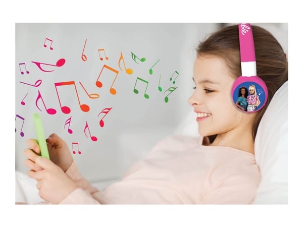 Lexibook Barbie - Mikrofonipuhelin - kotelossa - Bluetooth - trådløs, kabling - 3,5 mm jackstik