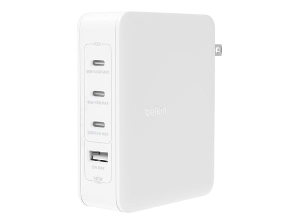 Belkin BoostCharge Pro, Sisätila, AC, Valkoinen
