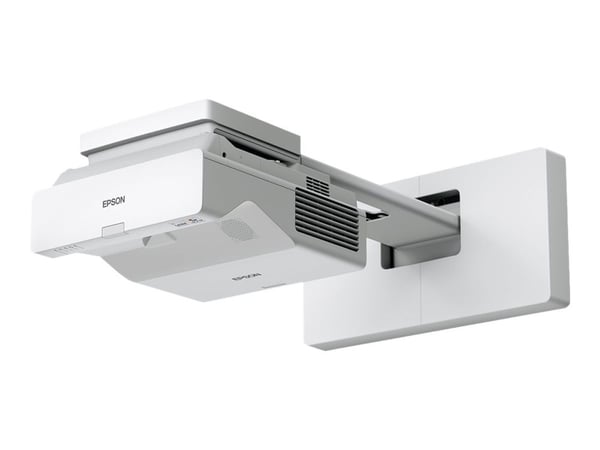 Epson EB-760WI - 3 LCD-projektor - 4100 lumen (hvit) - 4100 lumen (farge) - WXGA (1280 x 800) - 16:10 - ultrakortkast linse - 802.11a/b/g/n/ac tråd...