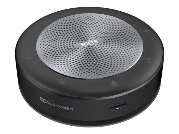 AudioCodes RXV200-B20, Ryhmävideoneuvottelujärjestelmä, CCD, 4K Ultra HD, 10x, Android, Musta