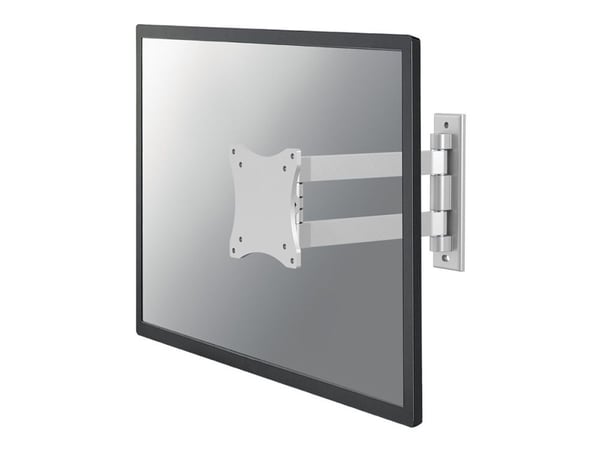Neomounts FPMA-W820 - Fäste - fullständig rörelse - för LCD-display - silver - skärmstorlek: 10"-27" - väggmonterbar