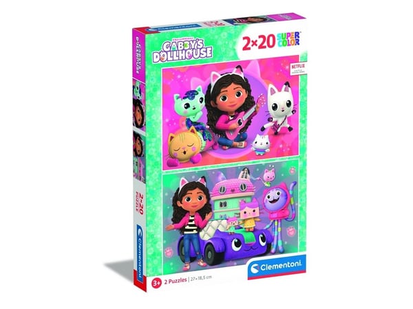Clementoni GABBY''S DOLLHOUSE, 20 stykker, 3 år