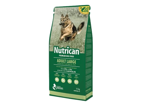 Nutrican Voksen Large 15kg - Best før 1/1-2025