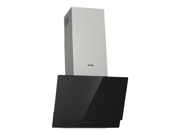 Gorenje Essential WHI649EXBG - Panser - skorsteinvinklet - bredde: 60 cm - dybde: 33.5 cm - ekstraksjon og resirkulasjon (-) - med intern motor - r...