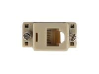DeLOCK 66759, D-Sub 9 pin, RJ12, Harmaa