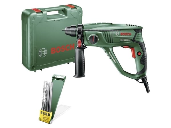 Bosch PBH 2100 RE - Borhammer - 550 W - 3 moduser - SDS-plus - 1,7 Joule