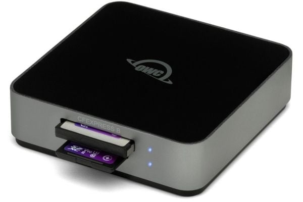 OWC Atlas - Kortinlukija (SDHC UHS-II, CFexpress Type B) - USB-C 3.2 Gen 2