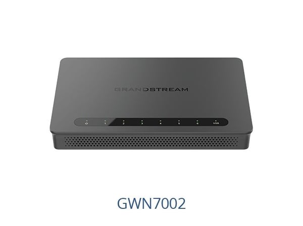Grandstream GWN7002 MultiWANGigabitVPN-ruter med integrerte brannmurer