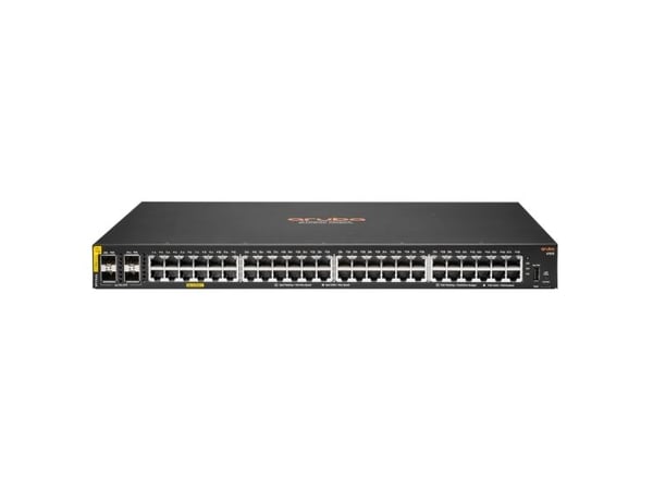 HPE Aruba Networking CX 6100 48G Class4 PoE 4SFP+ 740W Switch - Switch - L3 - Administrerad - 48 x 10/100/1000 (PoE+) + 4 x 1 gigabit/10 gigabit SF...