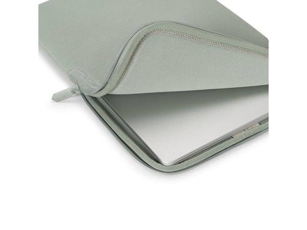 Dicota Sleeve Eco SLIM - Notebookhylster - liten - sølvsalvie - for Microsoft Surface Laptop Go, Pro, Pro X