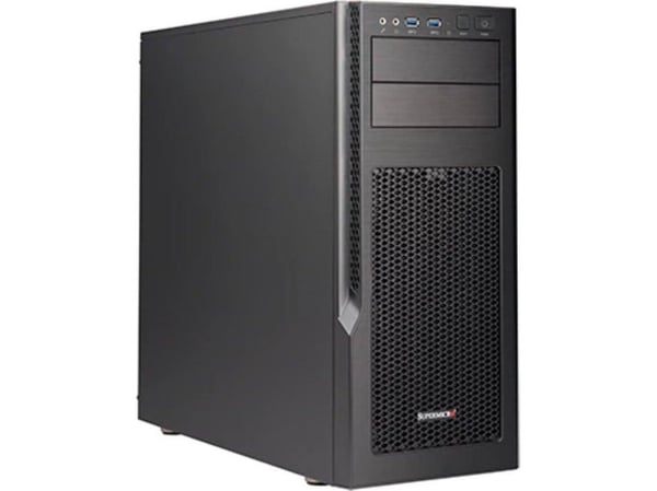 Supermicro UP Workstation 530AD-I - Mid tower ingen CPU - RAM 0 GB - uten HDD - ingen grafikk - Gigabit Ethernet, 10 Gigabit Ethernet - uten OS - m...