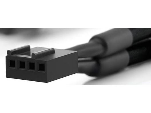 Noctua NA-SYC1, Vifteadapter, Svart, 4-pin, Hunkjønn, Hunkjønn