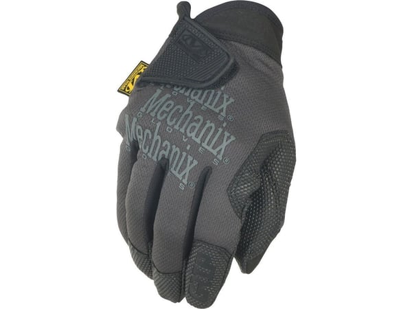 Mechanix Wear Gloves Mechanix Specialty Grip svart/grå XXL str. Borrelås, gummihåndflate, Trek Dry