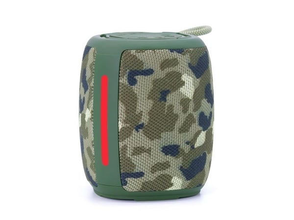 GMB Audio SPK-BT-LED-03 - Høyttaler - for bærbar bruk - trådløs - Bluetooth 5.1 - 5 watt - camo