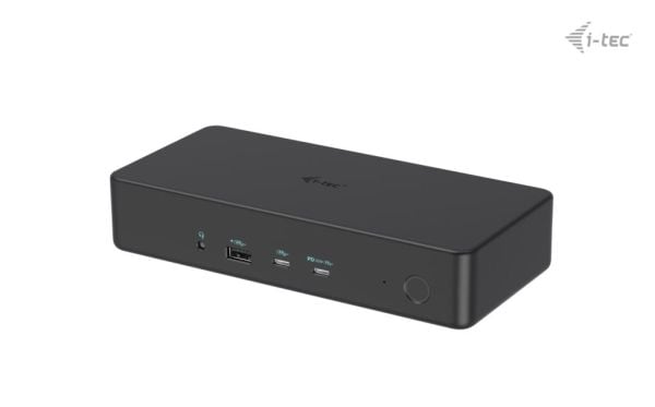 i-Tec - Dokkingstasjon - for bærbar, bærbar - USB-C / Thunderbolt 3 / USB 3.0 - 2 x DP, 2 x HDMI - 1GbE - 100 watt - Europa