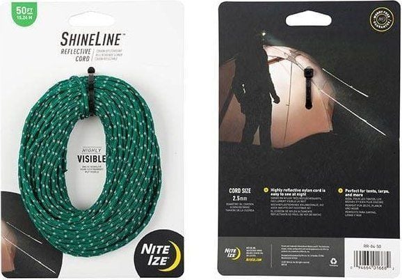 NiteIze refleksline ShineLine grønn 15 m