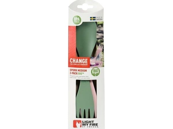 Light My Fire Spork O BIO 2-pack ro/sb