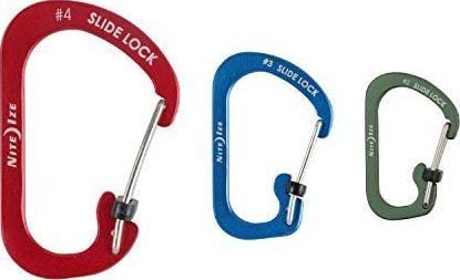 NiteIze karabinkroksett Nite Ize Slide Lock 2,3,4 ALU NiteIze karabinkroksett Nite Ize Slide Lock 2,3,4 ALU