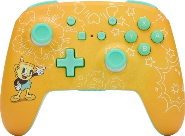 PowerA SWITCH trådlös controller Enhanced Cuphead: Ms. Chalice PowerA SWITCH trådlös controller Enhanced Cuphead: Ms. Chalice