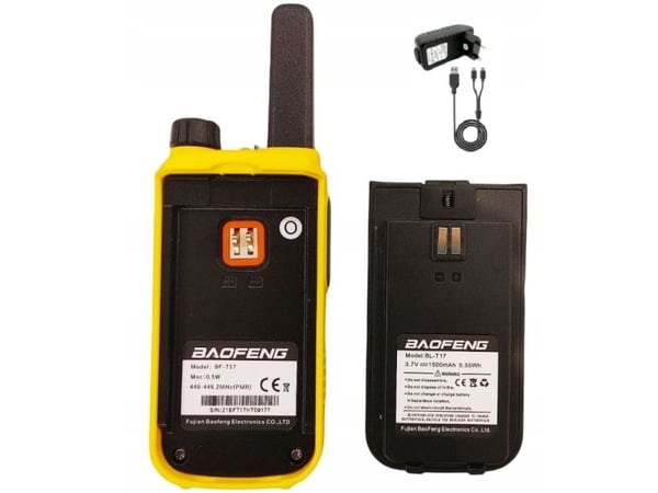 Baofeng BF-T17 Gul radiopuhelin