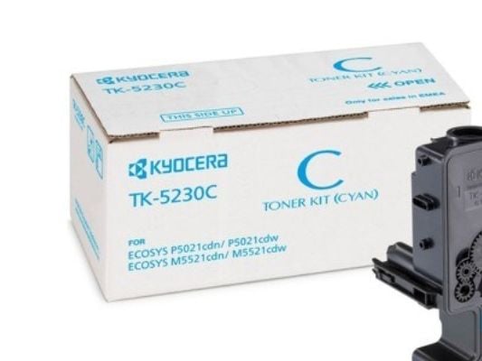Kyocera TK 5230C - Cyan - original - tonerpatron - for ECOSYS M5521, P5021