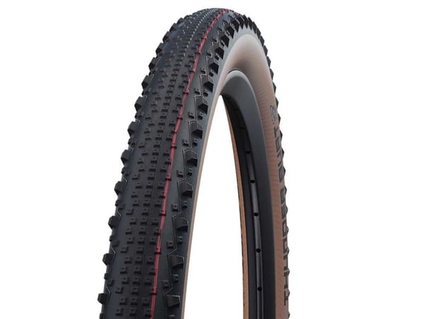 Schwalbe Thunder Burt, 29", MTB, Tubeless Ready-däck, fällbar vulst, svart, brun, 67 TPI