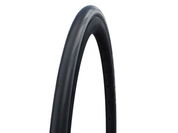 Schwalbe One TLE, 28", Bybruk/eventyr, Trening, Slangeløst, Foldevulst, Alle formål, Sort