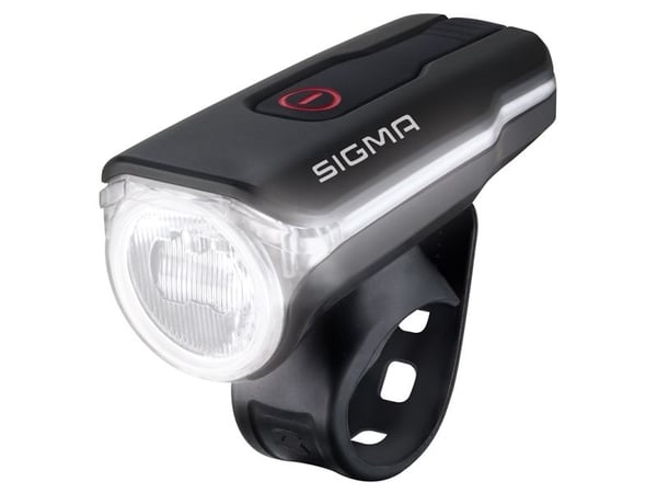 Sigma Sport Aura 60, Frontlys, Sort, IPX4, LED, 60 lm, 70 m
