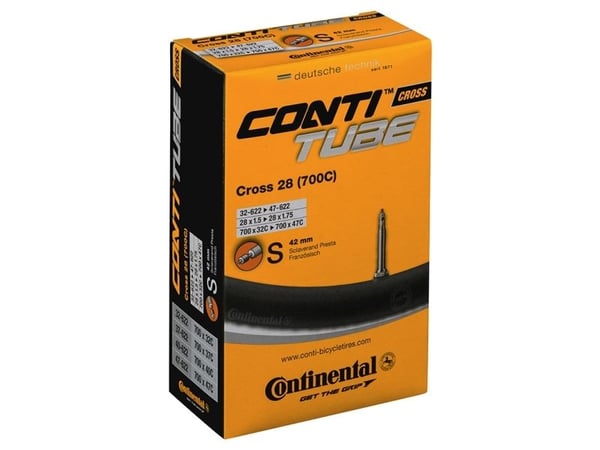 Continental Tvärrör 700 x 32-47c (32-47x622) Presta (löstagbar ventilkärna) 42 mm