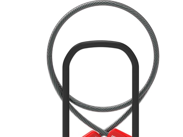 ZEFAL K-TRAZ U13 CODE + CABLE sykkellås med kabel