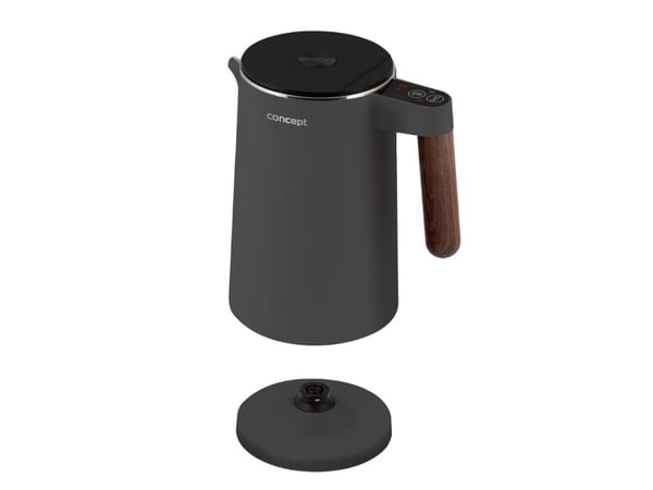 Concept RK3305, 1,5 l, 2200 W, Sort, Plast, Rustfritt stål, Funksjon til å holde varmen