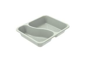 Bakke 2-rum C2227-2F rektangulær L227xB178xH43mm 685/430ml CPET Evolve,360 stk/krt Bakke 2-rum C2227-2F rektangulær L227xB178xH43mm 685/430ml CPET Evolve,360 stk/krt