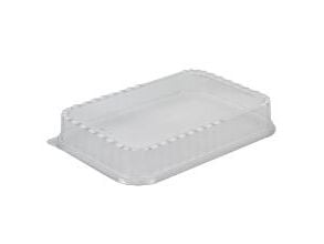 Låg Ready2Cook Rektangulær L30xB20xH4.6cm PET Klar,2 pk x 50 stk/krt