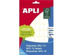 Markeringsetiket Apli Avery L19,5xB12mm,10 pk x 560 stk/krt