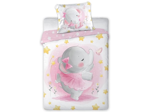Baby Elephant Junior sängkläder 100x135 cm - 100 procent bomull