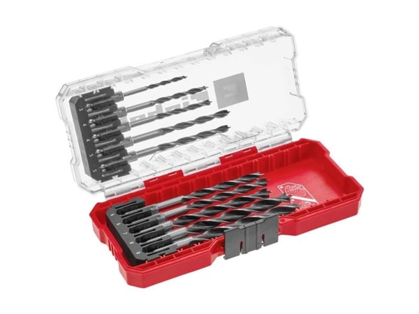 Einhell träspiralborrsats 10 delar 3–8 mm (108733) Einhell träspiralborrsats 10 delar 3–8 mm (108733)