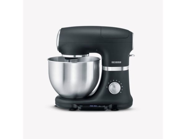 Severin KM 3898, 5,5 l, Svart, Sølv, Rustfritt stål, 1000 W, 380 mm, 235 mm