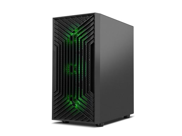 NOX INFINITY EPSILON, Mini Tower, PC, Musta, ITX, mikro ATX, Terästä, ABS, Multi