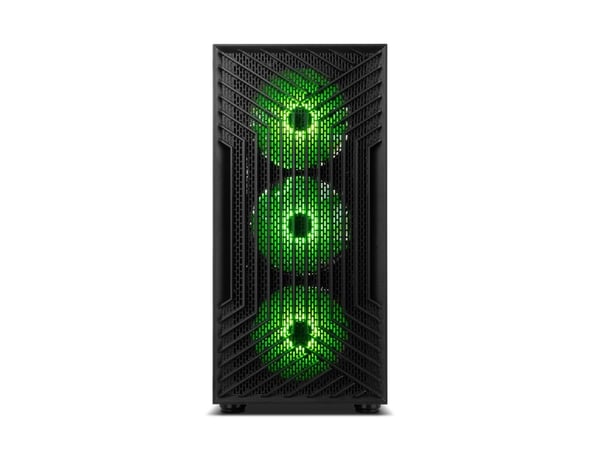 NOX INFINITY EPSILON, Mini Tower, PC, Musta, ITX, mikro ATX, Terästä, ABS, Multi