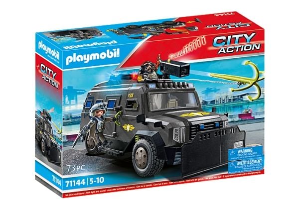 Playmobil City Action 71144, Militært kjøretøy, 5 år, Plast, Flerfarget