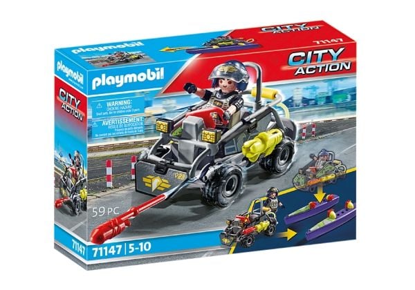 Playmobil City Action 71147, Action/ Eventyr, 5 år, Flerfarget, Plast