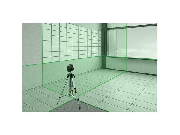 Laserliner PocketPlane-Laser 3G, 0,3 mm/m, 3,5°, 515 nm, Linjevater, Sort, Grønn, 1/4,5/8"