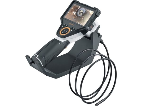 Laserliner VideoFlex HD Duo, 1280 x 720 piksler, 12,7 cm (5"), 7,9 mm, Flexible-Obedient-sonde, Sort, 2 mm