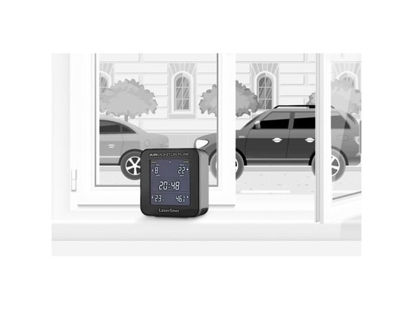 Laserliner AirMonitor PURE, Sort, 1%, -9,9 - 50 °C, 1 - 99%, 1 stykker, 0 - 40 °C