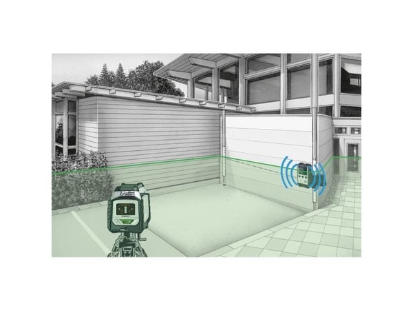 Laserliner RangeXtender G 60, Sort, Hvit, 60 m, -10 - 40 °C, IP66, AAA, 80 timer