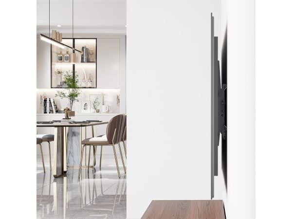 Manhattan 462020, 2,54 m (100"), 200 x 200 mm, 800 x 400 mm, 3 - -12°, Stål, Svart