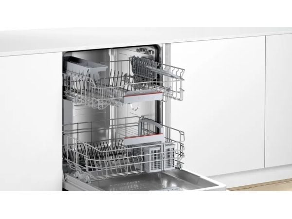 Bosch Serie 4 SMU4EAS23E, Under benken, Full størrelse (60 cm), Rustfritt stål, 13 kuverter, B, 40 dB