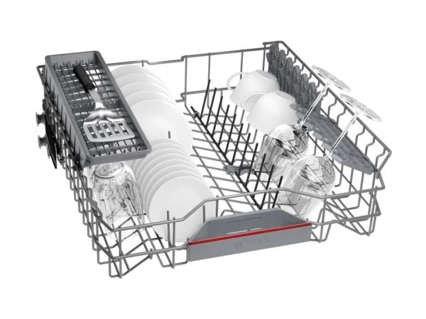 Bosch Serie 4 SMU4EAS23E, Under benken, Full størrelse (60 cm), Rustfritt stål, 13 kuverter, B, 40 dB