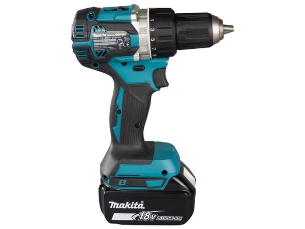 Makita DDF484RFJ, Boremaskin med pistolgrep, 1,3 cm, 2000 RPM, 3,8 cm, 1,3 cm, 30 Nm